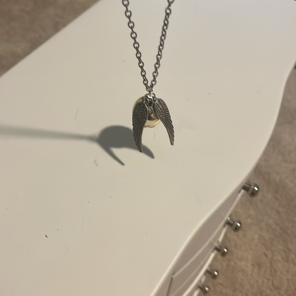 Golden Snitch Necklace Harry Potter
